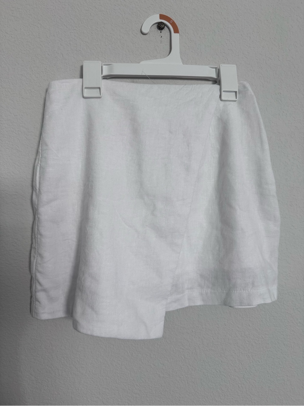 Abercrombie & Fitch Linen Skirt in White
